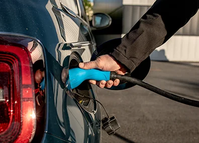 Borne de recharge électrique