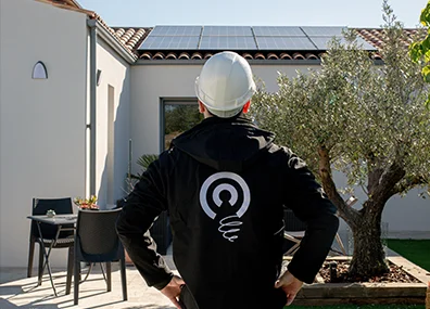 Installation de panneaux solaires